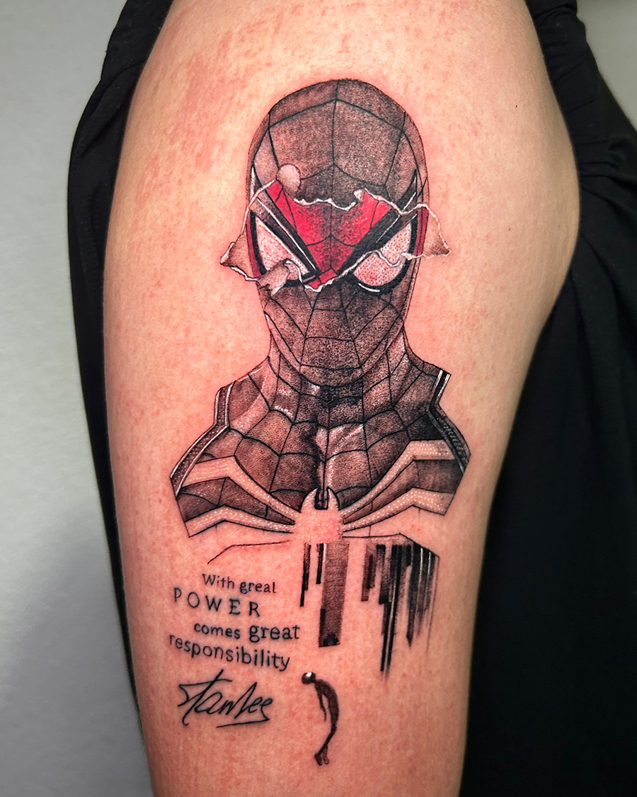 Tatuaje de José después del curso