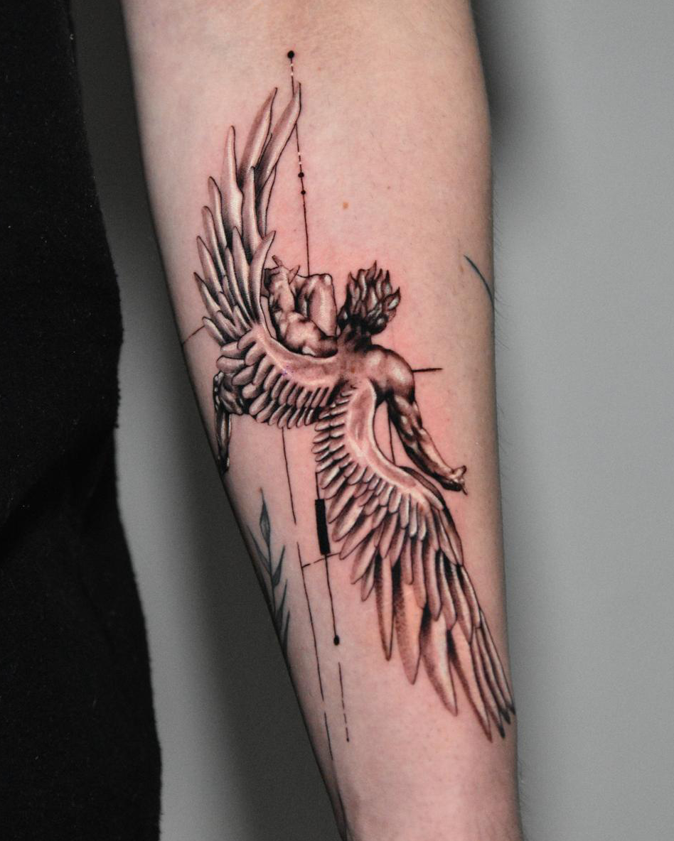 Tatuaje de Virginia después del curso